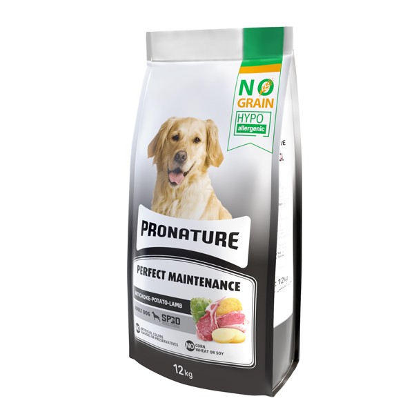 Pronature Hypo-Allergenic Tahılsız Kuzu Etli Yetişkin Köpek Maması