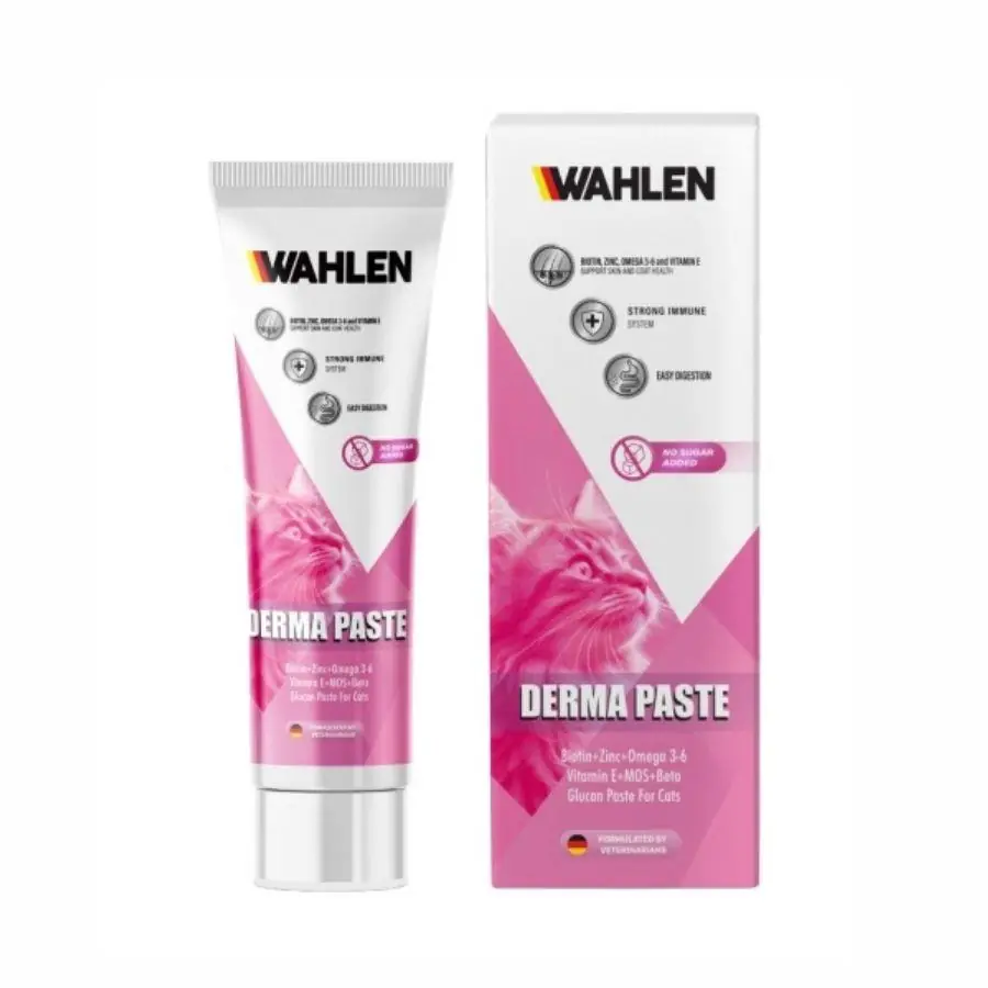 Wahlen Derma Paste Tüy Sağlığı Destekleyici Kedi Malt Macun