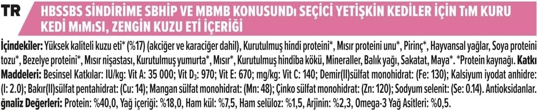 Pro Plan Delicate Kuzu Etli Yetişkin Kedi Maması