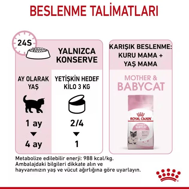 Royal Canin Mother Babycat Konserve Yavru Kedi Maması