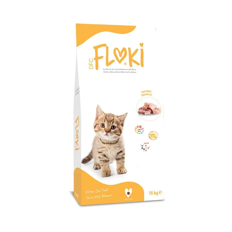 Floki Tavuklu Yavru Kedi Maması