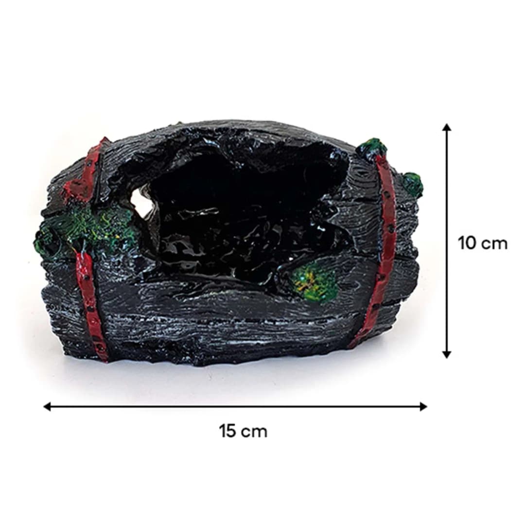 Bonisa Batık Fıçı Akvaryum Dekoru 10 x 15 Cm