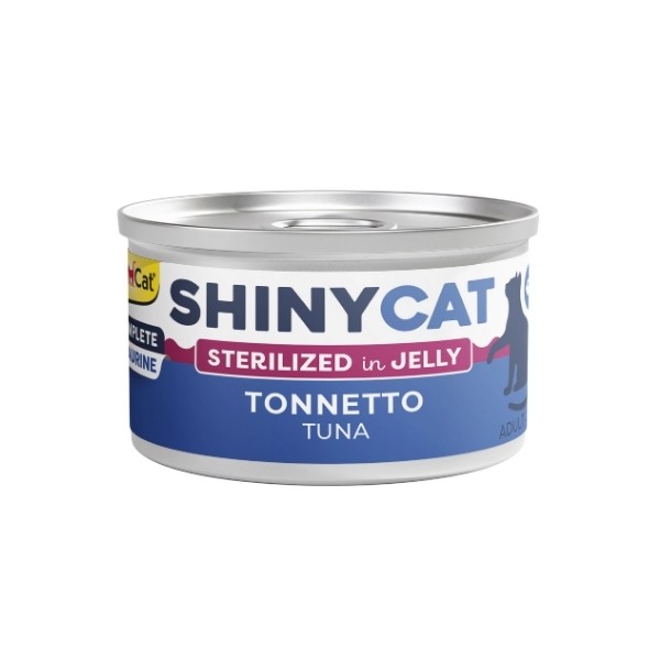 Gimcat Shinycat Jöle İçinde Ton Balıklı Kısırlaştırılmış Konserve Kedi Maması