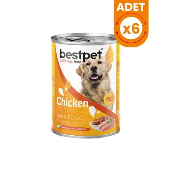 Bestpet Tavuklu Gravy Soslu Yetişkin Konserve Köpek Maması