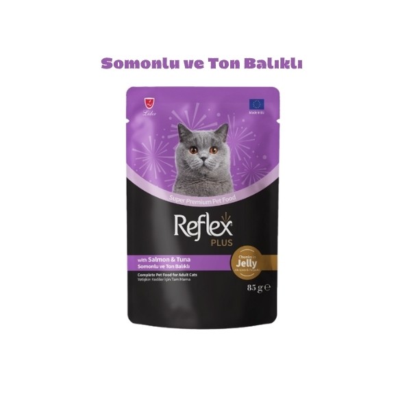 Reflex Plus Karışık 8 Lezzet Pouch Konserve Kedi Maması
