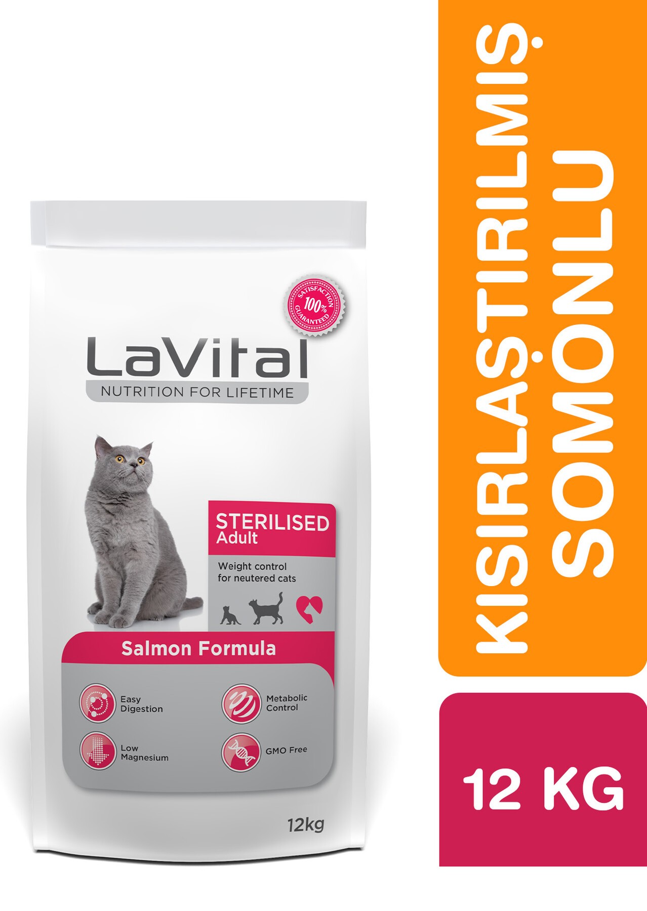 Lavital Sterilised Somonlu Kısırlaştırılmış Kedi Maması