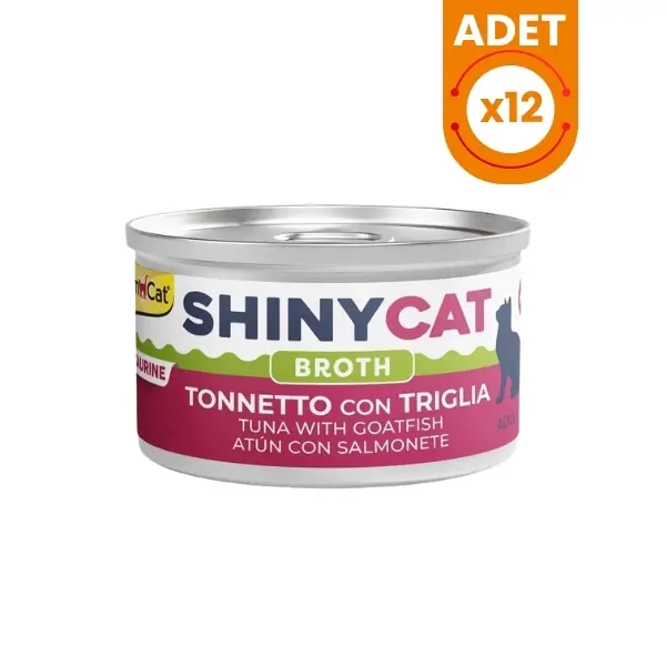 Gimcat Red Mullet and Tuna in Broth Wet Cat Food
