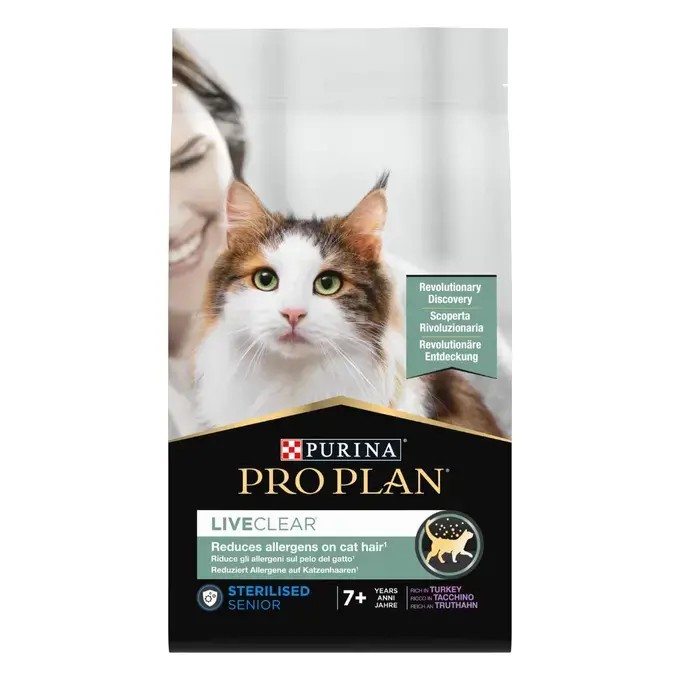 Pro Plan Liveclear Hindili Yaşlı Kısırlaştırılmış Kedi Maması