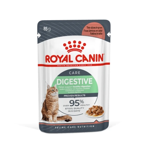 Royal Canin Digestive Sensitive Gravy Pouch Kedi Maması - 85 Gr 1 Adet