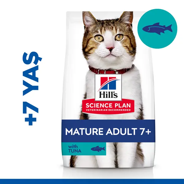 Hills Mature +7 Ton Balıklı Yaşlı Kedi Maması