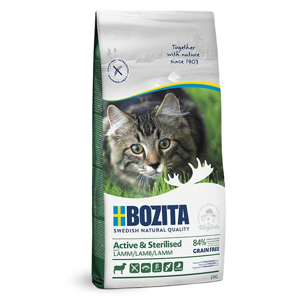 Bozita Outdoor Active Kuzu Etli Yetişkin Kısırlaştırılmış Kedi Maması - 10 Kg