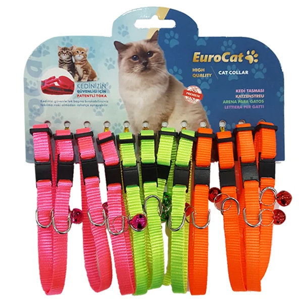 Eurocat Çıngıraklı Kedi Boyun Tasması