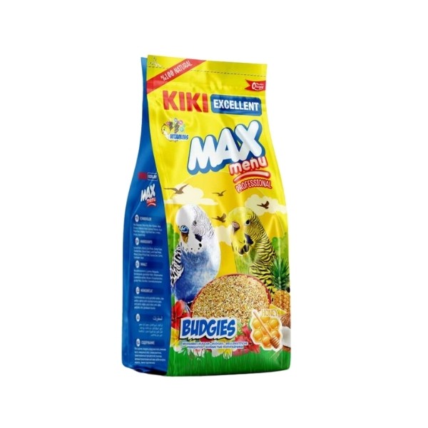 Kiki Excellent Max Menu Ballı Muhabbet Kuşu Yemi
