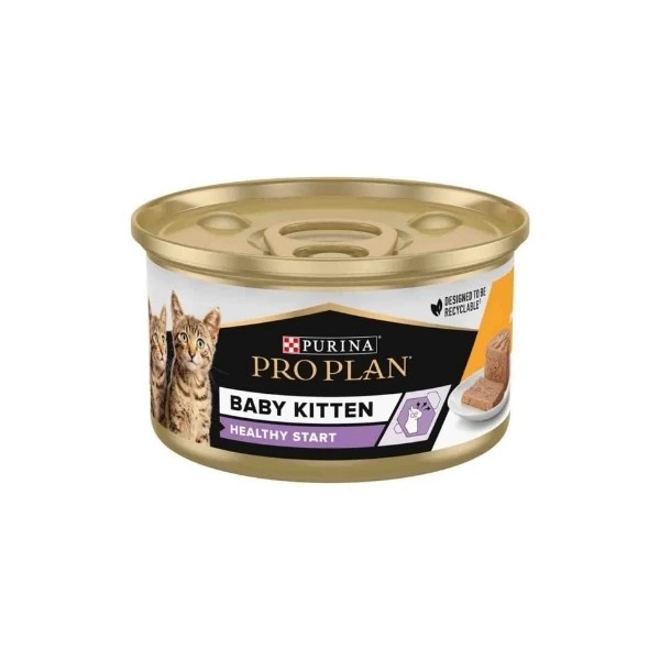 Pro Plan Baby Kitten Tavuklu Yavru Konserve Kedi Maması