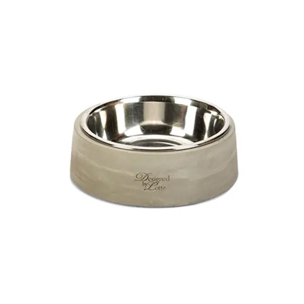 Karlie Beton Paslanmaz Çelik Kedi ve Köpek Mama ve Su Kabı