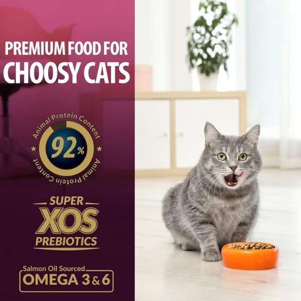 Reflex Plus Adult Choosy Somonlu Yetişkin Kedi Maması
