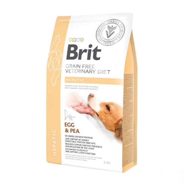 Brit Veterinary Diet Hepatic Yumurtalı Tahılsız Köpek Maması