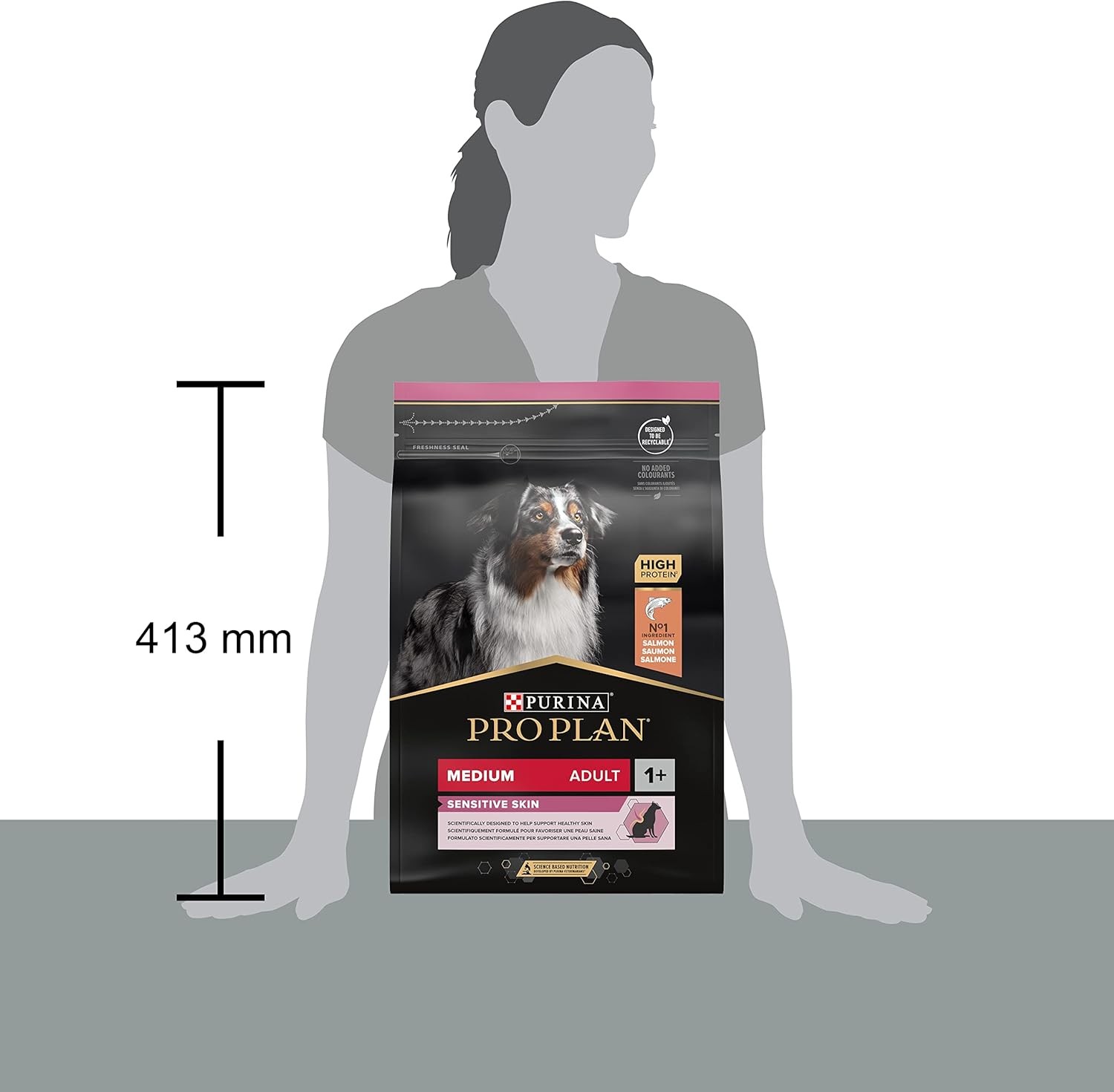 Pro Plan Medium Adult Sensitive Somonlu Yetişkin Köpek Maması