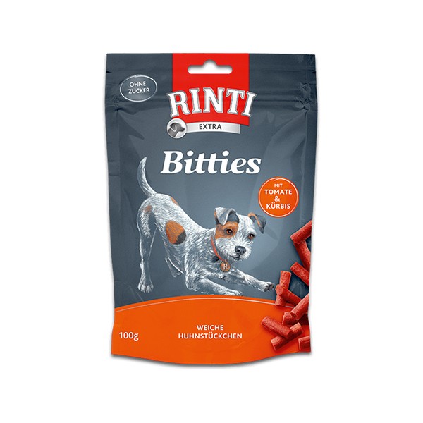 Rinti Bitties Tavuk ve Domatesli Köpek Ödül Maması