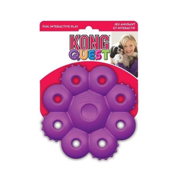 Kong Quest Star Çiçek Şeklinde Köpek Oyuncağı