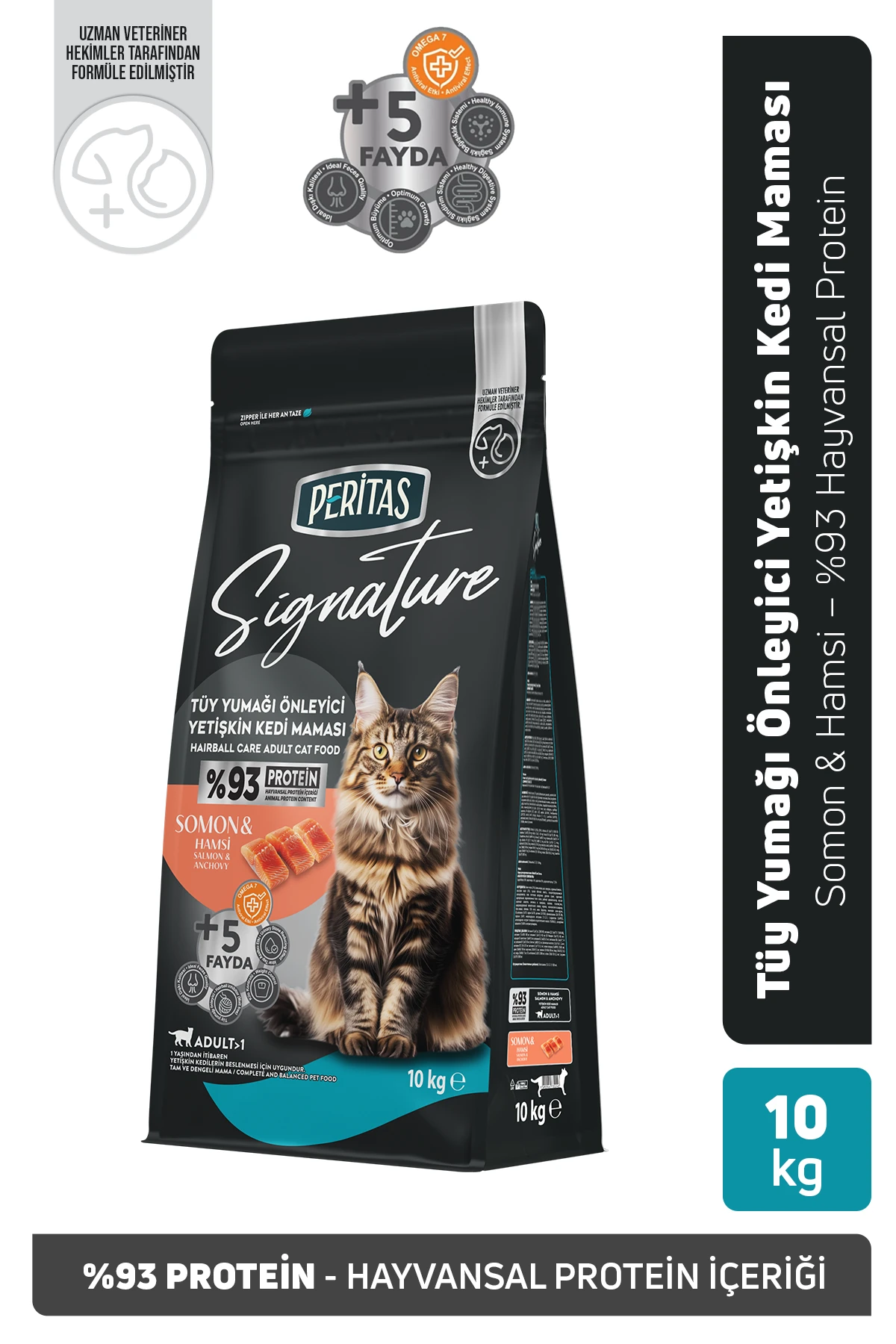 Signature Somonlu Yetişkin Kedi Maması - 10 Kg