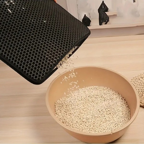 Cattie Altıgen Model Kum Toplayıcı Fonksiyonel Kedi Paspası