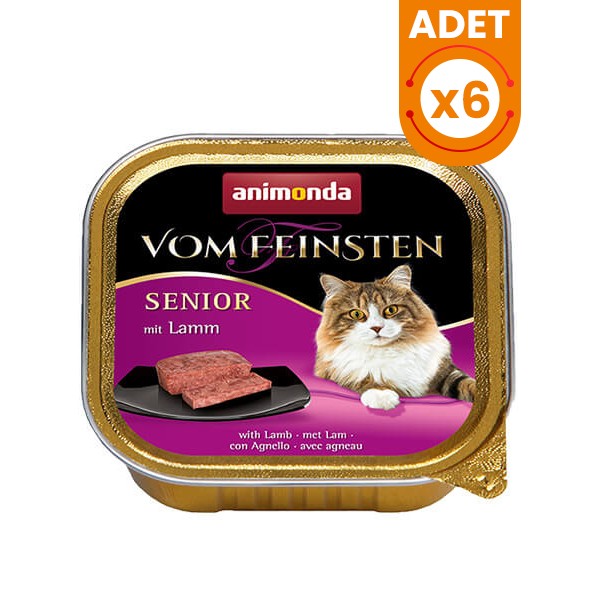 Animonda Senior Kuzu Etli Yaşlı Konserve Kedi Maması