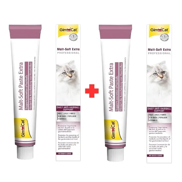 Gimcat Malt Soft Extra Tüy Yumağı Önleyici Kedi Macunu