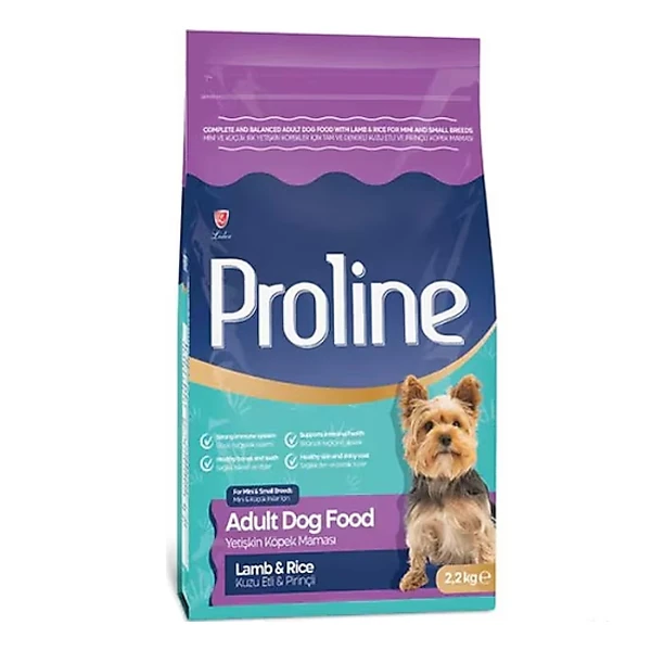 Proline Mini ve Küçük Irk Kuzu Etli ve Pirinçli Yetişkin Köpek Maması