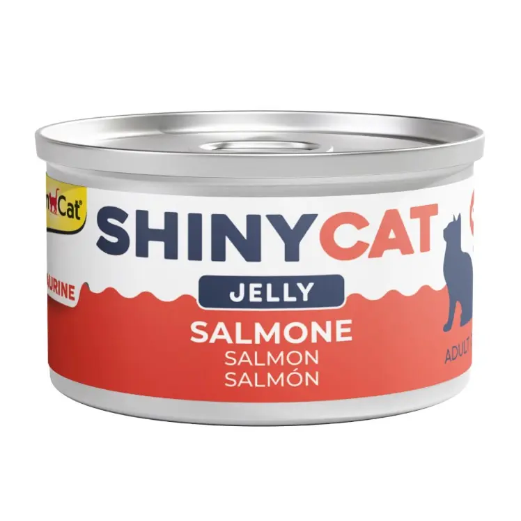 Gimcat Shinycat Sos İçinde Jelly Somonlu Kedi Konserve Maması