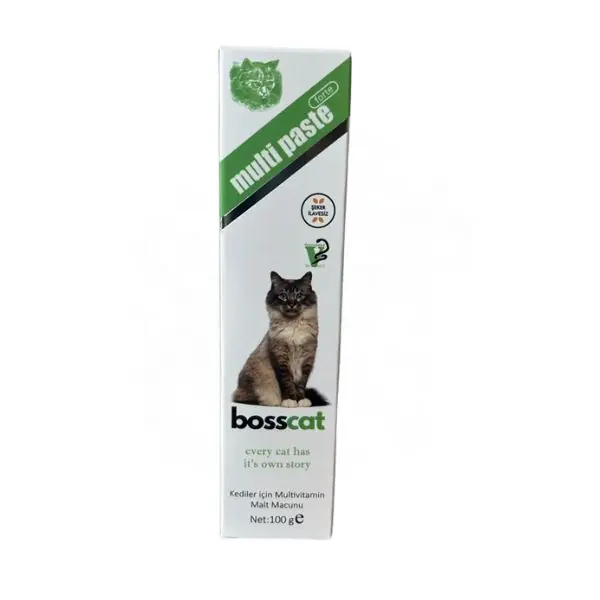 Bosscat Multivitaminli Kedi Malt Macunu