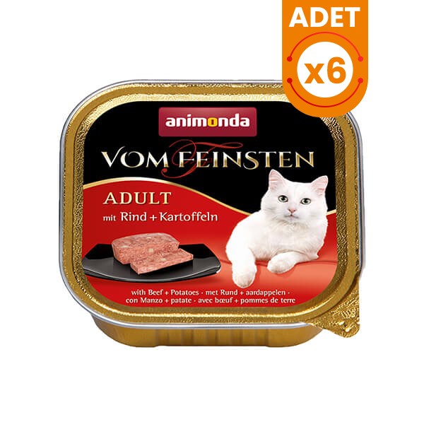 Animonda Biftek ve Patatesli Konserve Kedi Maması