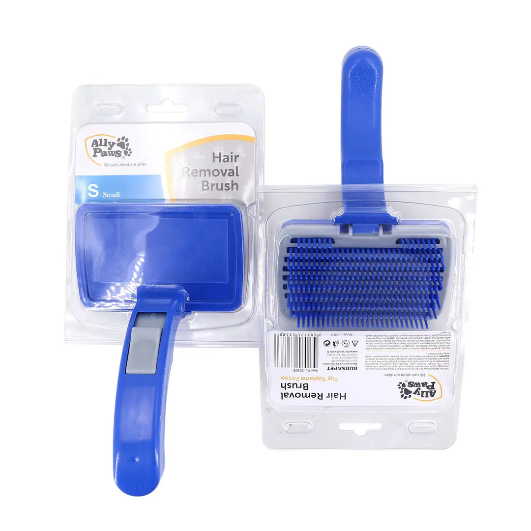 Ally Paws Otomatik Basmalı Kedi ve Köpekler için Tüy Toplayıcı Tarak