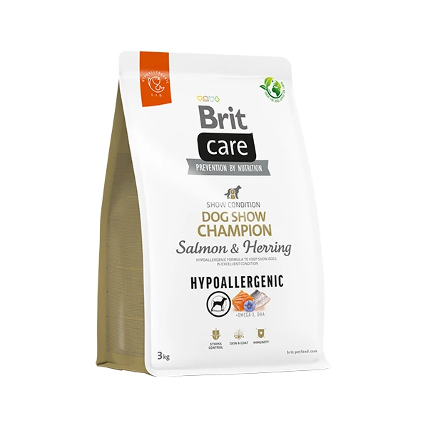 Brit Care Hypo-Allergenic Champion Somonlu ve Ringa Balıklı Yetişkin Köpek Maması