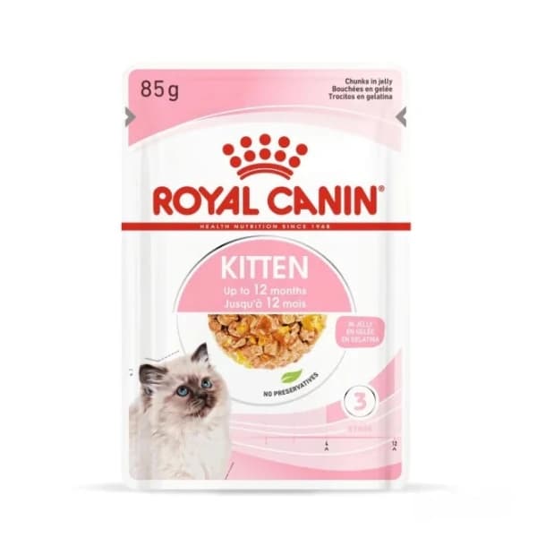 Royal Canin Kitten Jelly Pouch Yavru Konserve Kedi Maması