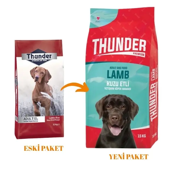 新品未読　シェルタードッグズ Thunder Kuzulu Yetişkin Köpek Maması