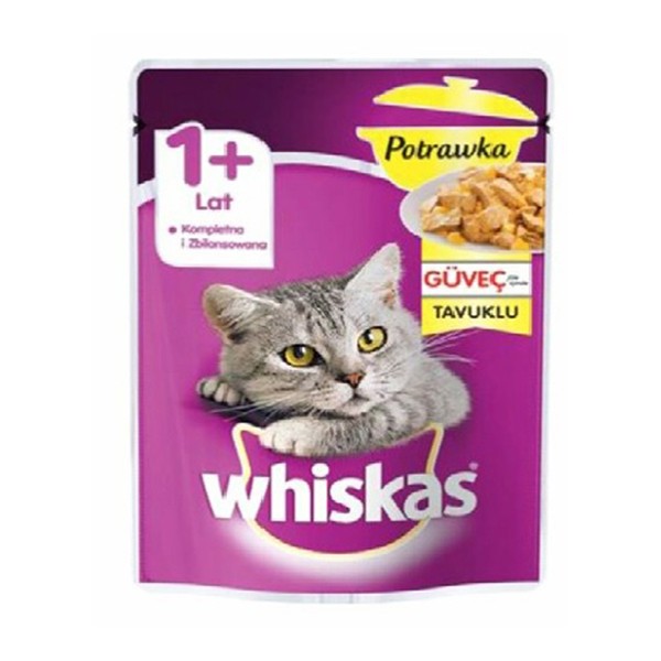 Whiskas Tavuklu Güveç Pouch Konserve Kedi Maması