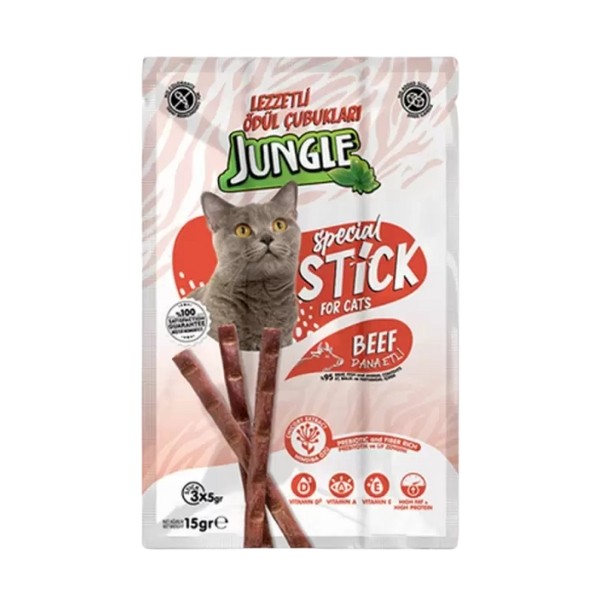 Jungle Dana Etli Stick Kedi Ödülü