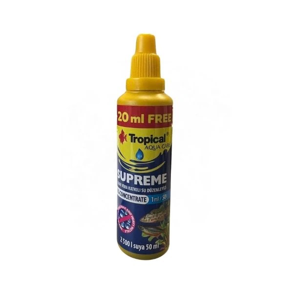 Tropical Supreme Aleo Vera Katkılı Akvaryum Su Düzenleyici