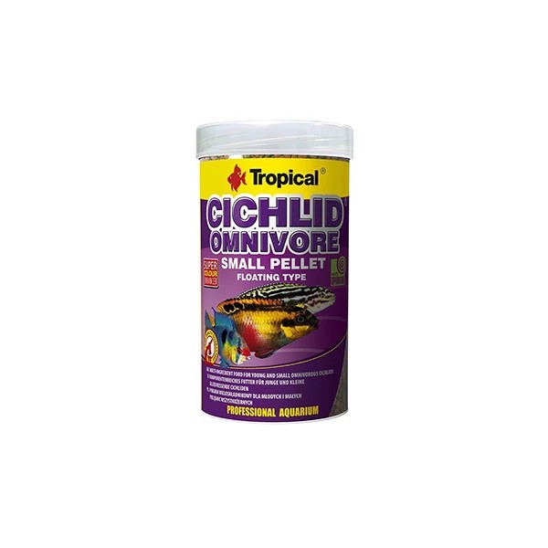 Tropical Cichlid Omnivore Pellet Karışık Beslenen Cichlid Balıkları için Pellet Balık Yemi