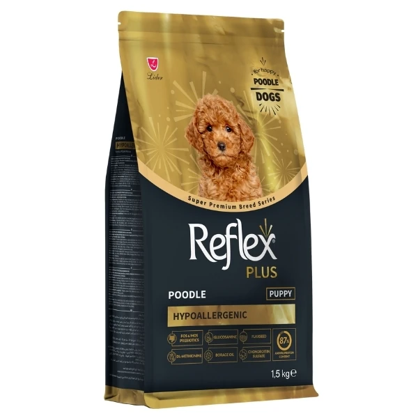 Reflex Plus Poodle Hypoallergenic Tavuklu Yavru Köpek Maması - 1.5 Kg