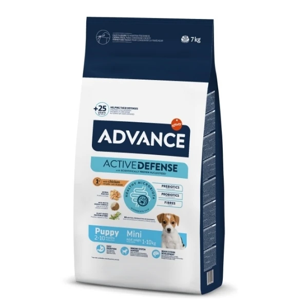 Advance Puppy Mini Tavuklu Küçük Irk Yavru Köpek Maması - 7 Kg