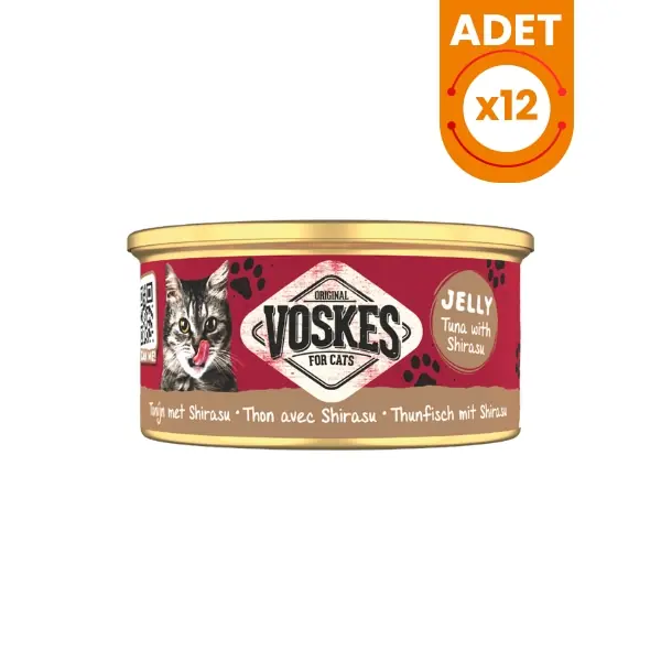 Voskes Ton Balığı ve Şirasu Yetişkin Konserve Kedi Maması