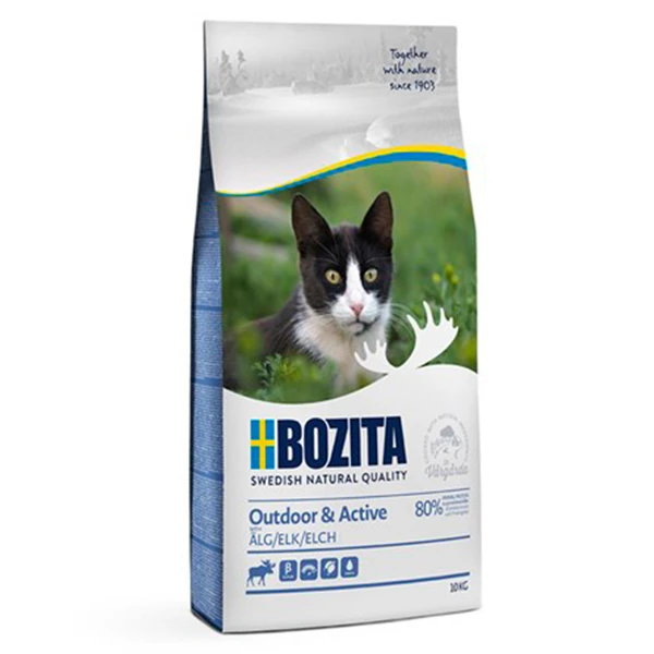 Bozita Outdoor Active Geyik Etli Yetişkin Kedi Maması - 10 Kg