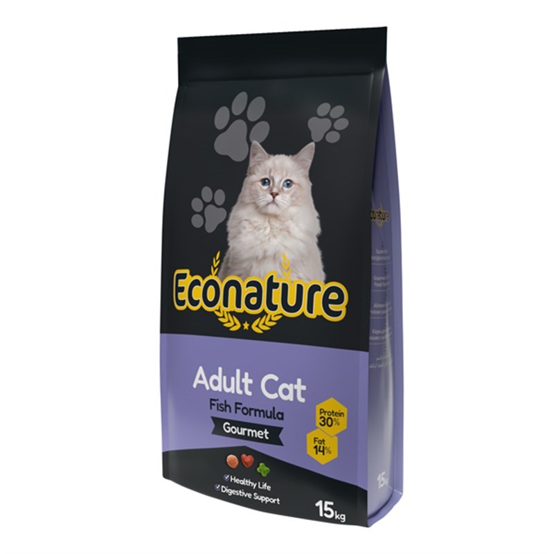 Econature Gurme Balıklı Yetişkin Kedi Maması