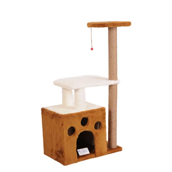 Cat Hause S02 Yuvalı Kedi Tırmalama Evi