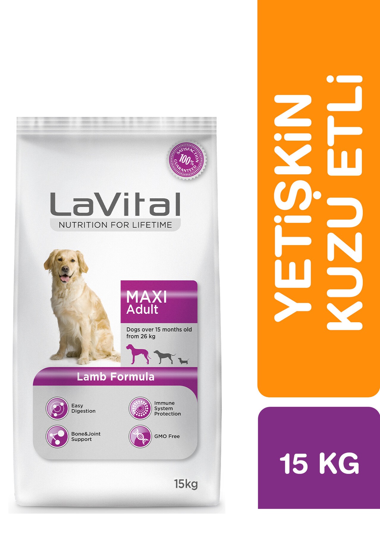 Lavital Büyük Irk Kuzu Etli Yetişkin Köpek Maması