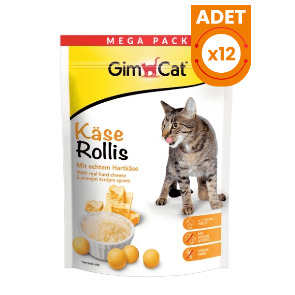 Gimcat Cheezies Peynirli Tahılsız Kedi Ödül Tableti
