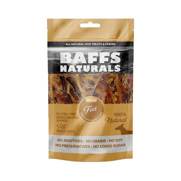 Baffs Naturals Tavuk Ayak Köpek Ödül Maması