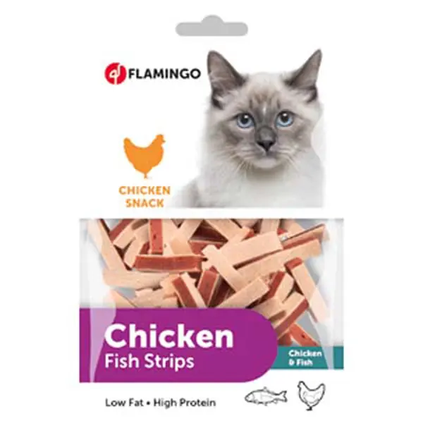 Flamingo Tavuklu Balıklı Sandviç Kedi Ödül Maması